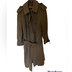 Joseph Abboud  wool Men’s Trench Coat Sz 42